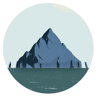 circular profile image for An Island