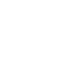 white bluesky logo